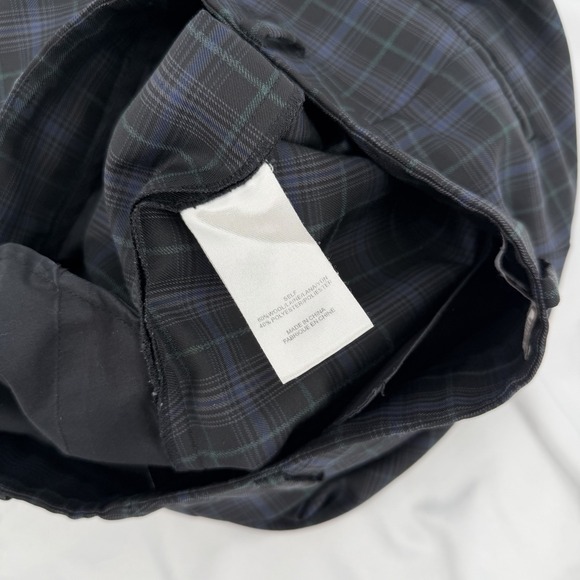 Tibi Sz 4 Plaid Taylor Pants Straight Leg Ankle Trouser Office Career Wool Blend - Picture 6 of 8